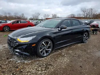 2022 Hyundai Sonata KMHL44J27NA208687 Lot 46058506