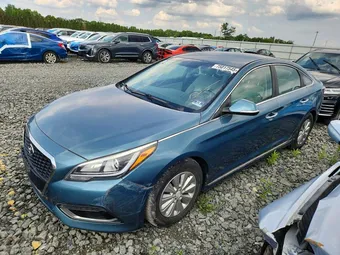 2016 Hyundai Sonata Hybrid KMHE24L16GA012911 Lot 75017545