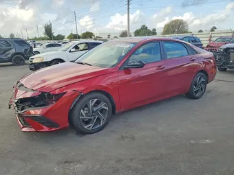 2025 Hyundai Elantra KMHLM4DG7SU898863 Lot 48641596