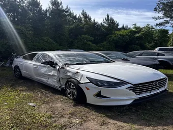 2021 Hyundai Sonata Hybrid KMHL24JJ1MA023823 Lot 51565156