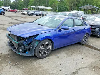 2022 Hyundai Elantra 5NPLN4AGXNH059388 Lot 51700556