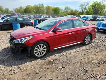 2016 Hyundai Sonata 5NPE34AF8GH282120 Lot 51292856