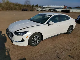 2021 Hyundai Sonata Hybrid KMHL24JJ9MA027201 Lot 49484616