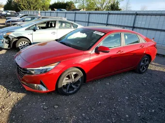 2021 Hyundai Elantra KMHLN4AJXMU011871 Lot 49595196