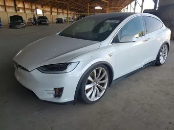 2016 Tesla Model X 5YJXCAE46GFF00055 Lot 52561146