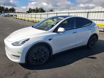 2022 Tesla Model Y 7SAYGDEEXNF375335 Lot 48999276