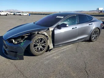 2021 Tesla Model S 5YJSA1E61MF444097 Lot 74910655