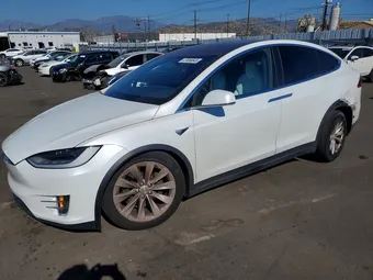 2020 Tesla Model X 5YJXCBE26LF272182 Lot 47656646