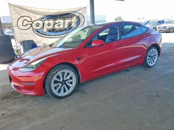 2022 Tesla Model 3 5YJ3E1EA6NF304643 Lot 51784016
