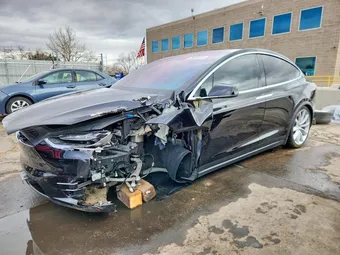 2017 Tesla Model X 5YJXCBE40HF051766 Lot 79644345