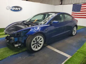 2022 Tesla Model 3 5YJ3E1EA1NF369495 Lot 51532186
