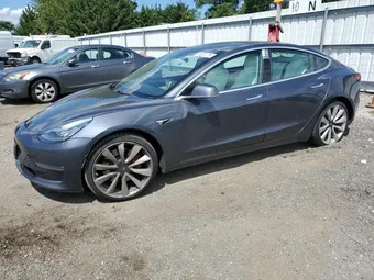 2019 Tesla Model 3 5YJ3E1EBXKF238182 Lot 70222775