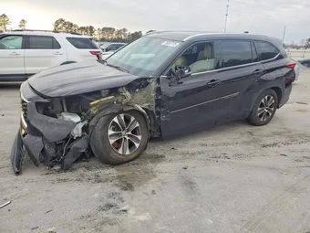 2021 Toyota Highlander 5TDGZRAH0MS060389 Lot 76391775