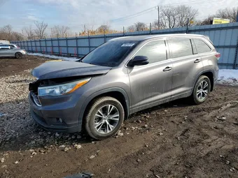 2016 Toyota Highlander 5TDJKRFH4GS355728 Lot 76814015