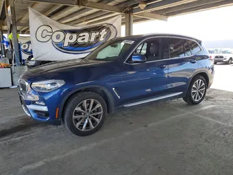 2019 BMW X3 5UXTR9C5XKLP92186 Lot 49900346