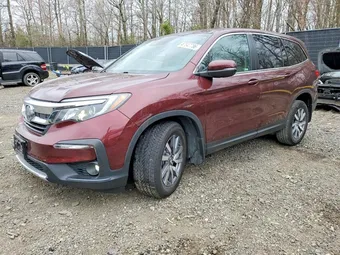 2021 Honda Pilot 5FNYF5H38MB029816 Lot 47847786