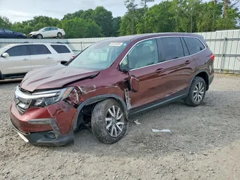 2021 Honda Pilot 5FNYF5H59MB017921 Lot 50124326