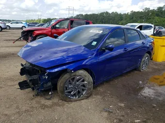 2024 Hyundai Elantra KMHLM4DG1RU662347 Lot 48556756