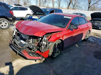 2023 Hyundai Elantra KMHLR4AF8PU512634 Lot 76348795