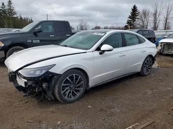 2022 Hyundai Sonata KMHL64J27NA216640 Lot 47689726