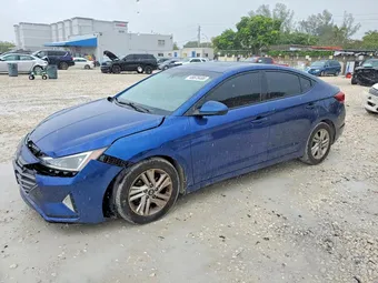 2019 Hyundai Elantra 5NPD84LF1KH418655 Lot 48878486