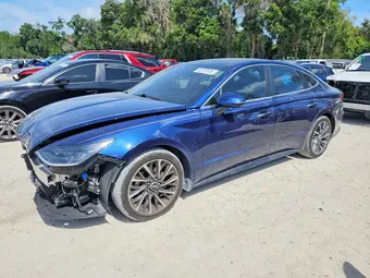 2022 Hyundai Sonata 5NPEH4J21NH150618 Lot 52370536
