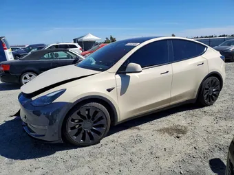 2022 Tesla Model Y 7SAYGDEF1NF488051 Lot 47433406