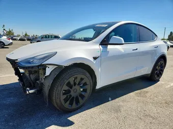 2021 Tesla Model Y Long 5YJYGDEE3MF244890 Lot 46458416