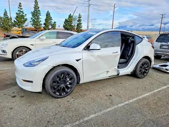 2021 Tesla Model Y 5YJYGDEE8MF159205 Lot 52255996