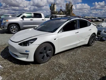 2021 Tesla Model 3 5YJ3E1EB9MF006921 Lot 49463376