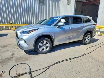 2023 Toyota Highlander 5TDKDRAH1PS022389 Lot 45676116