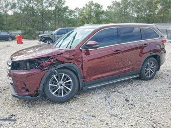 2019 Toyota Highlander 5TDKZRFH4KS290257 Lot 45544366