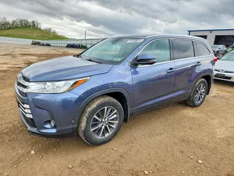 2019 Toyota Highlander 5TDJZRFH3KS714328 Lot 51428076