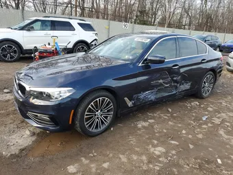 2018 BMW 5 Series WBAJA7C5XJWC77044 Lot 48708246