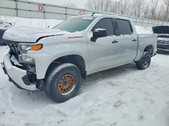 2021 Chevrolet Silverado 1500 1GCPYBEK0MZ270070 Lot 75050555