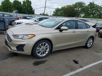 2019 Ford Fusion 3FA6P0HD5KR243437 Lot 52378076
