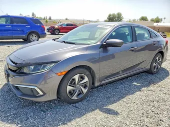 2019 Honda Civic 2HGFC2F67KH584941 Lot 50456506