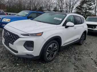 2019 Hyundai Santa Fe 5NMS5CAAXKH101536 Lot 48626306