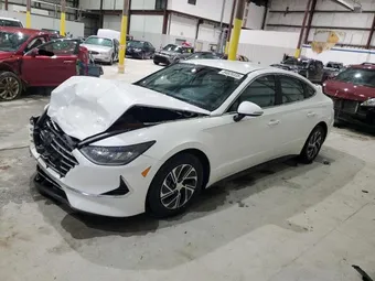 2021 Hyundai Sonata Hybrid KMHL24JJ3MA024343 Lot 84820335