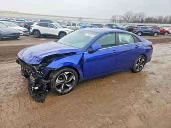 2022 Hyundai Elantra 5NPLN4AG3NH082835 Lot 77653955