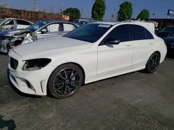 2019 Mercedes-Benz C-Class 55SWF8DB9KU300707 Lot 52945846