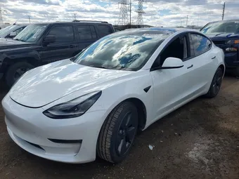 2022 Tesla Model 3 5YJ3E1EB9NF171157 Lot 47589016
