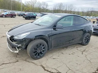 2021 Tesla Model Y Long 5YJYGDEEXMF303742 Lot 49516126