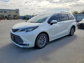 2021 Toyota Sienna 5TDYRKEC9MS041186 Lot 47334976