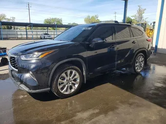 2022 Toyota Highlander Hybrid 5TDXBRCH5NS550328 Lot 45797746