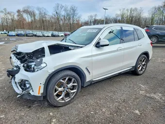 2021 BMW X3 5UXTY5C09M9G42105 Lot 50266216