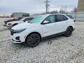 2022 Chevrolet Equinox 2GNAXWEV4N6123829 Lot 47370846