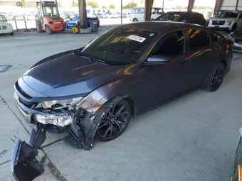 2019 Honda Civic 2HGFC2F82KH582516 Lot 51313736