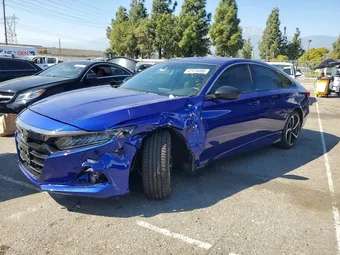 2022 Honda Accord 1HGCV1F3XNA076527 Lot 47474486