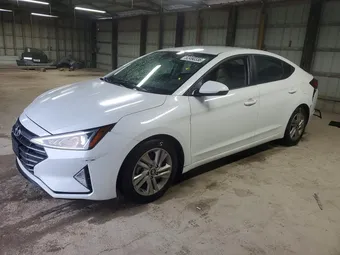 2019 Hyundai Elantra 5NPD84LF0KH480368 Lot 52490336
